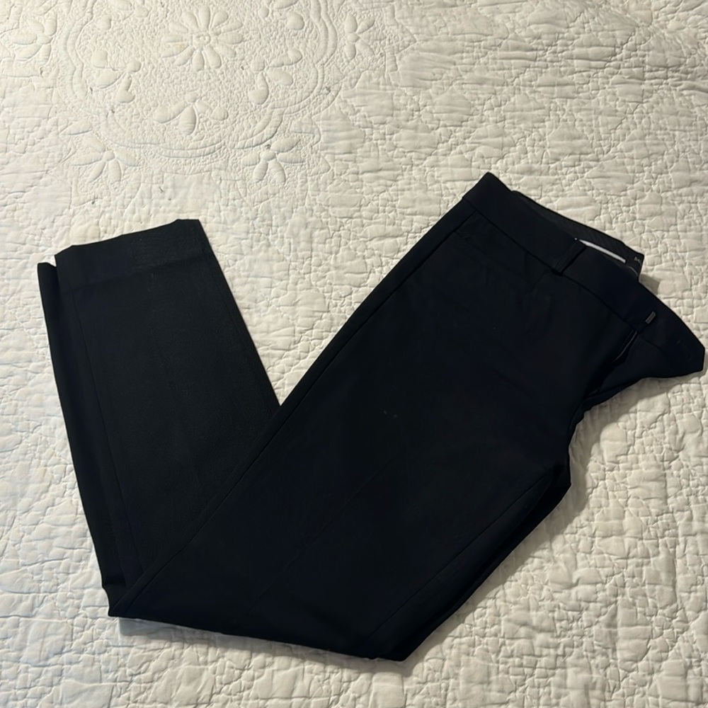 Banana Republic Sloan ankle slacks. Size 2. Black